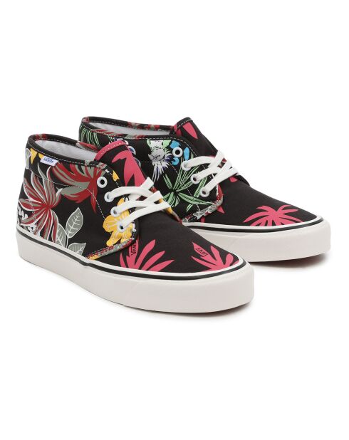 Baskets Chukka 49 DX Imprimé Fleurie noires
