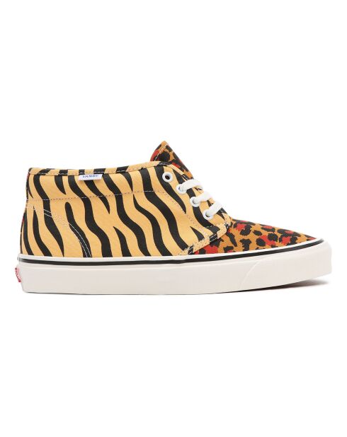Baskets en Cuir Chukka 49 DX Imprimé Safari marron