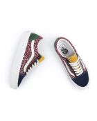 Baskets Old Skool 36 DX Fleuries multicolores