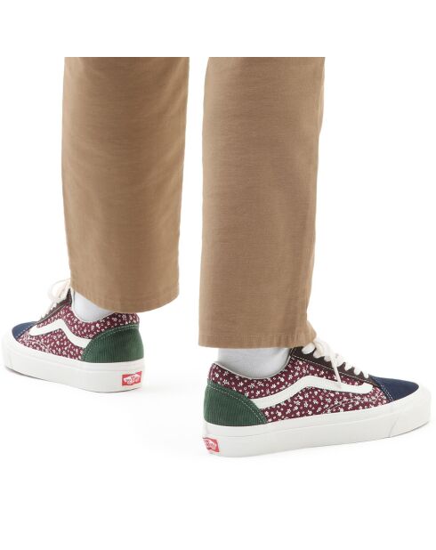 Baskets Old Skool 36 DX Fleuries multicolores