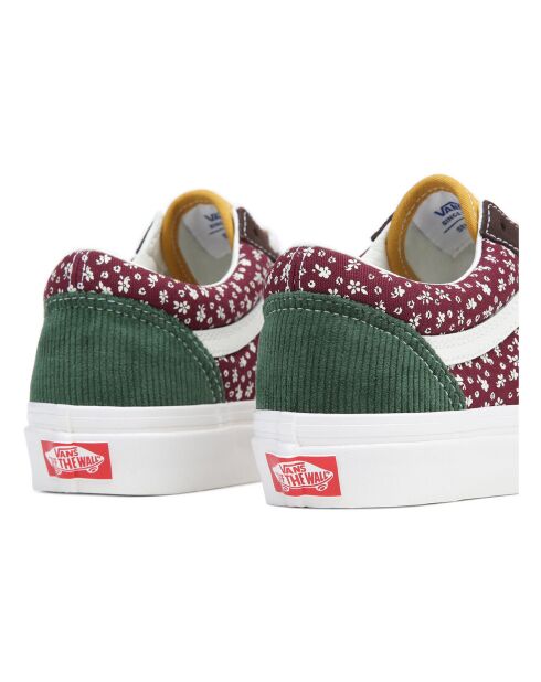 Baskets Old Skool 36 DX Fleuries multicolores