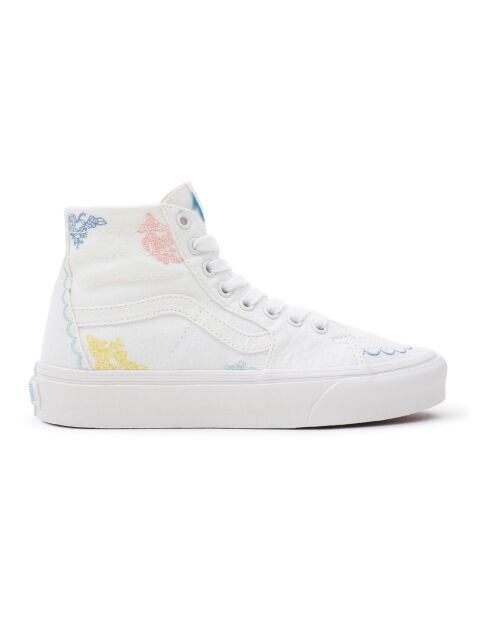 Baskets UA SK8-Hi Tapered blanches