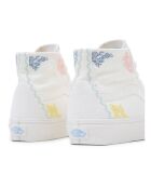 Baskets UA SK8-Hi Tapered blanches