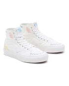 Baskets UA SK8-Hi Tapered blanches