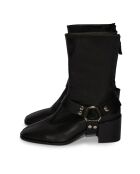 Boots en Cuir Morrison noires