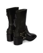 Boots en Cuir Morrison noires