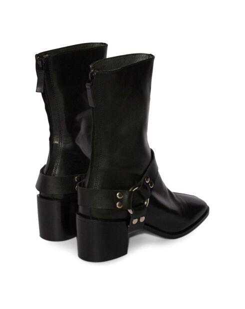Boots en Cuir Morrison noires