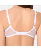 Soutien-gorge avec armatures Flower Elegance blanc