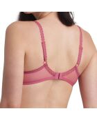 Soutien-gorge avec armatures Flower Elegance rose