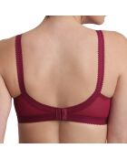 Soutien-gorge sans armatures Coeur Croisé cerise