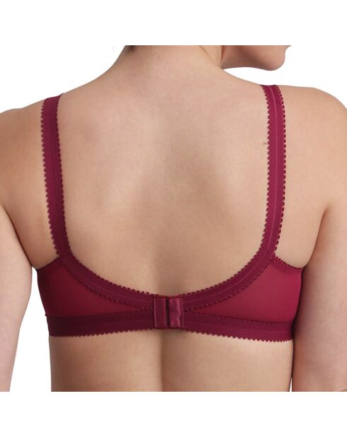Soutien-gorge sans armatures Coeur Croisé cerise