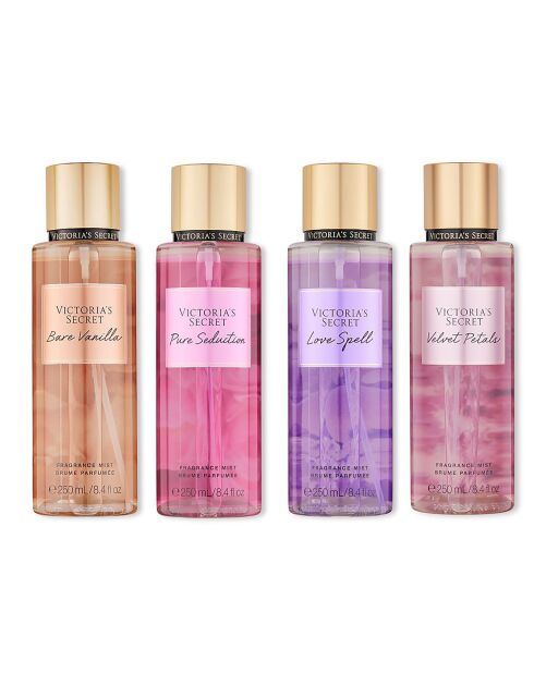 Coffret Gourmand & Fruité : Bare Vanilla, Pure Seduction, Love Spell, Velvet Petals