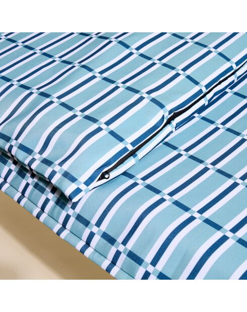 Housse de bain de soleil Madera jade - 70x190 cm