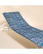 Housse de bain de soleil Liberty turquin - 70x190 cm