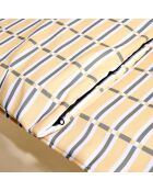 Housse de bain de soleil Madera paille - 70x190 cm