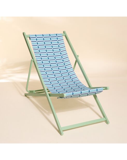 Housse de chilienne Outdoor Madera jade - 43x144 cm