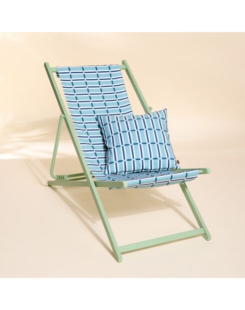 Housse de chilienne Outdoor Madera jade - 43x144 cm