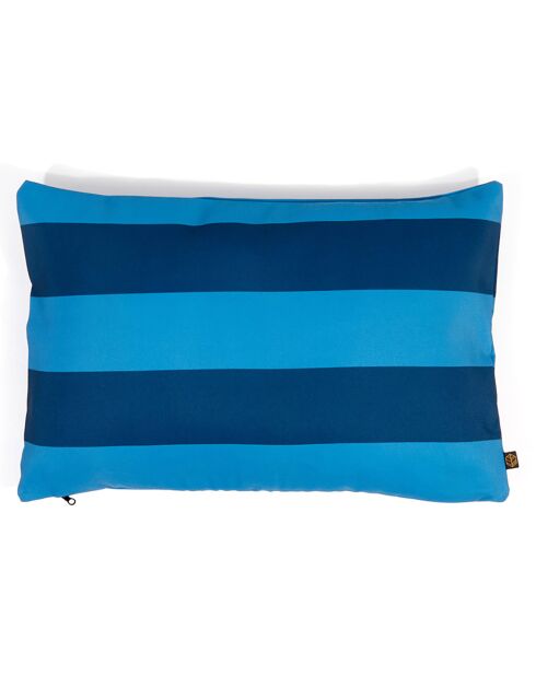 Housse de coussin Outdoor Biarritz turquin - 40x60 cm