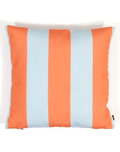 Housse de coussin Outdoor Biarritz paprika - 45x45 cm