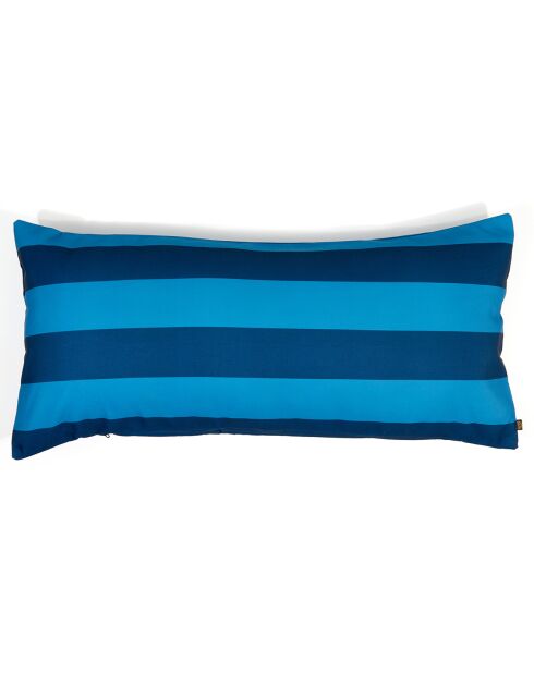 Housse de coussin Outdoor Biarritz turquin - 45x100 cm