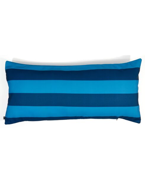 Housse de coussin Outdoor Biarritz turquin - 45x100 cm