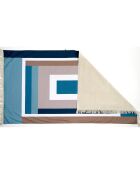 Drap de plage Kikoy zanzibar jade - 90X170 cm