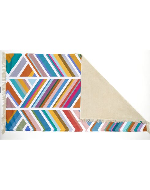 Drap de plage Kikoy maya désert - 90X170 cm