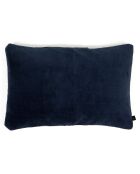 Housse de coussin en bouclette éponge St Tropez encre - 40x60 cm