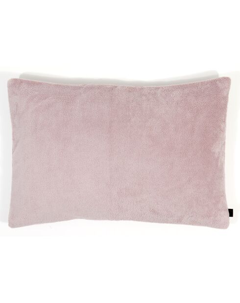 Housse de coussin en bouclette éponge St Tropez pétale - 40x60 cm