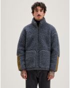 Sweat en fausse fourrure Jordie anthracite