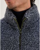 Sweat en fausse fourrure Jordie anthracite