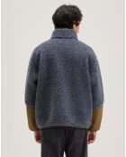 Sweat en fausse fourrure Jordie anthracite