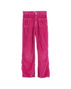 Pantalon en Velours côtelé Pepy fushia