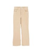 Pantalon en Velours milleraies Popies sugarcane