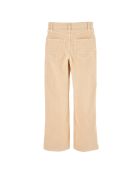 Pantalon en Velours milleraies Popies sugarcane