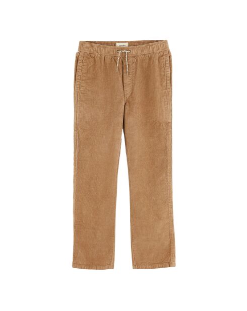Pantalon en Velours côtelé Wiliam tan