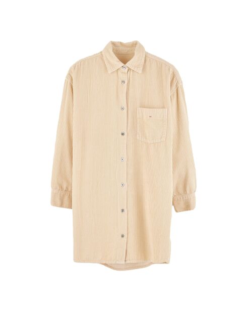 Robe en Velours côtelé Winnie sugarcane