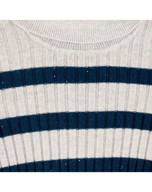 Pull 100% Laine Ayre stripe a