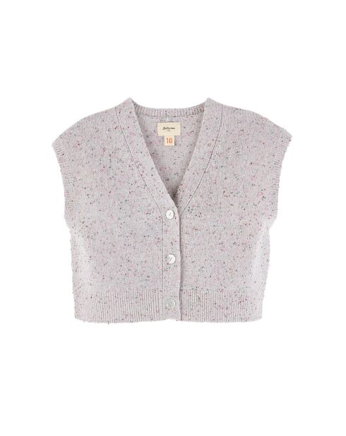 Gilet en Laine mélangée Gasmy gris/multicolore