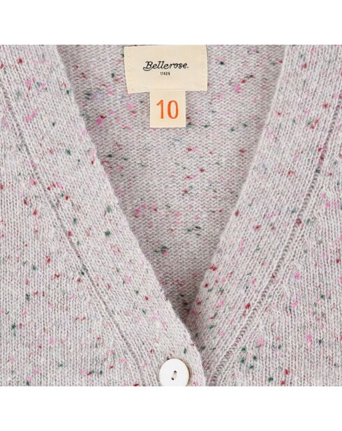 Gilet en Laine mélangée Gasmy gris/multicolore