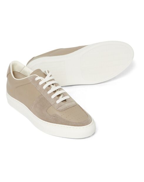 Baskets en Duo Material BBall Summer camel