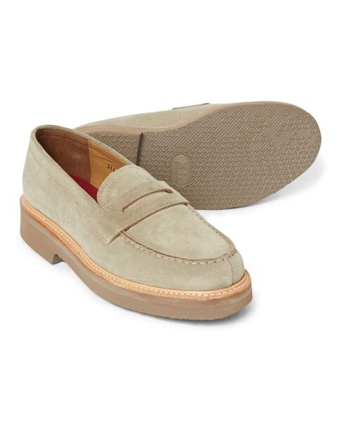 Mocassins en Suede Peter sable
