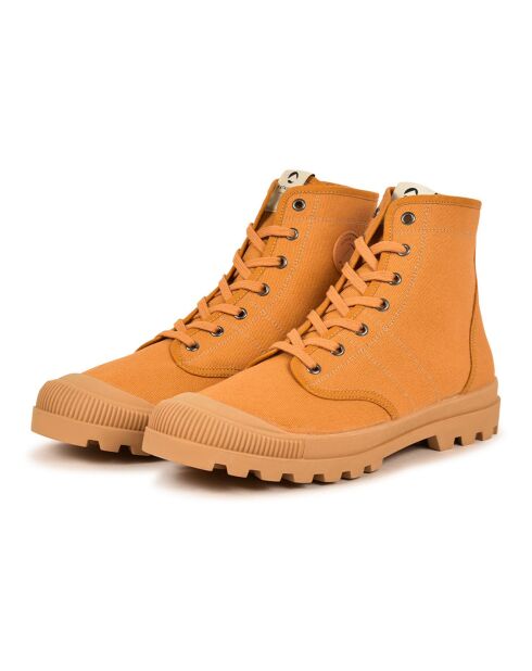 Boots Authentique en Textile camel