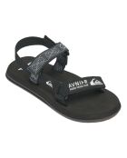 Sandales Calibration Collaboration Avnier x Quicksilver noires
