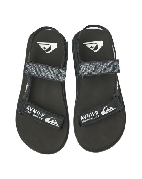 Sandales Calibration Collaboration Avnier x Quicksilver noires