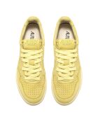Baskets en Cuir de Chèvre Medalist Low jaunes