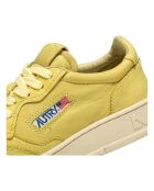 Baskets en Cuir de Chèvre Medalist Low jaunes