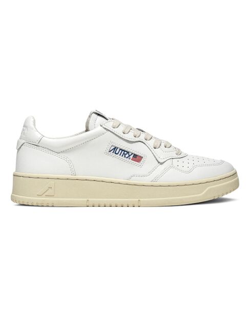 Baskets en Cuir Medalist Low blanches