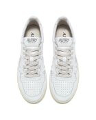 Baskets en Cuir Medalist Low blanches