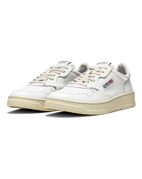 Baskets en Cuir Medalist Low blanches
